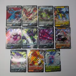 Pokemon TCG Bundle Lot 11 Ultra Rare V Cards Darkness Ablaze - Image 1
