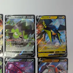 Pokemon TCG Bundle Lot 11 Ultra Rare V Cards Darkness Ablaze - Image 3