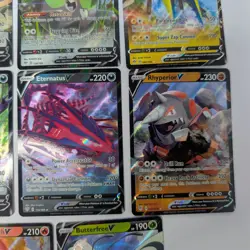 Pokemon TCG Bundle Lot 11 Ultra Rare V Cards Darkness Ablaze - Image 5