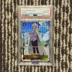 PSA10 Tsuru Championship 2023 Finalist English One Piece Card - Image 1