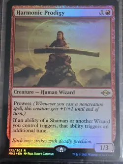 Harmonic Prodigy Modern Horizons 2 Foil #132 Magic The Gathering MTG - Image 1