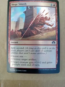 Siege Smash Foil (136) Modern Horizons 3 MH3 MTG Magic - Image 1