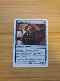 Displacer Kitten (White Border) Mystery Booster 2 Regular - Image 1