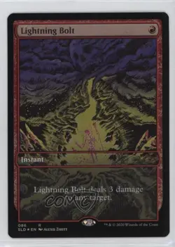 Mountain Go - Lightning Bolt Foil Magic: Secret Lair Drop Series #086 - Image 1