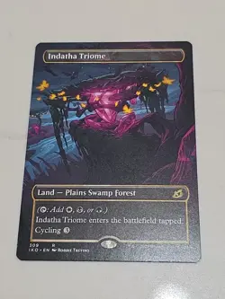 x1 Indatha Triome IKO MTG 309 BORDERLESS RARE M/NM 1x - Image 1