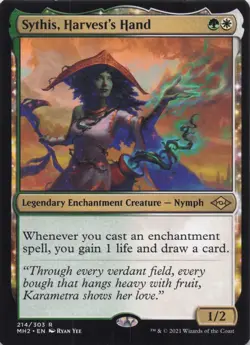 Sythis, Harvest's Hand Modern Horizons 2 Regular Rare #214 NM MTG - Image 1