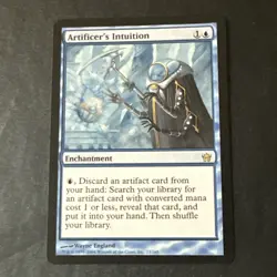 Artificer’s Intuition x1 Fifth Dawn NM Condition see front and back pics. - Image 1