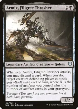 Armix, Filigree Thrasher Commander Legends NM MTG Non-Foil - Image 1