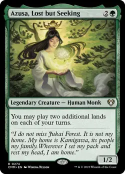 Azusa, Lost but Seeking X1-NM/M- Commander Masters - Image 1