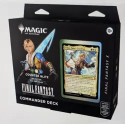 MTG Final Fantasy X Commander Deck - Counter Blitz Factory Sealed - Image 1