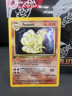 Pokemon 1st Edition Base Set (French) - Feunard (Ninetales) - Holo Rare - 12/102 - Image 1