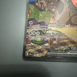 Pokemon TCG Arven's Mabosstiff EX #235/182 Sv10: Destined Rivals SAR - Image 5