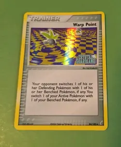 2006 Pokemon EX Crystal Guardians Warp Point Reverse Holo 84/100 - Image 1