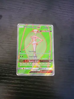 Pokemon Pheromosa GX Full Art 140/156 S&M-Ultra Prism Holo Ultra Rare TCG - Image 1
