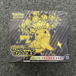 Pokemon TCG Surging Sparks Scarlet & Violet Elite Trainer Box ETB | New Sealed - Image 1