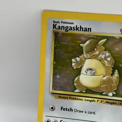 Pokemon TCG Kangaskhan Jungle 5/64 Holo Unlimited Holo Rare MP Condition #2 - Image 2