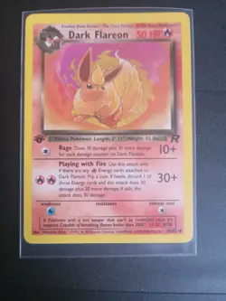 Pokemon Team Rocket Dark Flareon 35/82 Dark Jolteon 38/82 1st ed uncommon non... - Image 5
