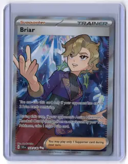 Briar - 163/142 Ultra Rare Holo NM Pokemon SV07: Stellar Crown - Image 1