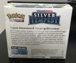 SEALED Pokemon TCG Sword & Shield Silver Tempest Booster Box 36 Packs - Image 3