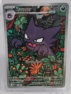 Pokemon TCG: Mega Evolution Promo Haunter 027 Holo Illustration Rare - Image 1