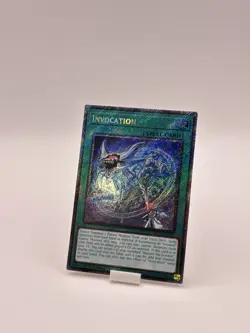 Yu-Gi-Oh! Invocation RA04-EN281 Platinum Secret Rare 1st Edition - Image 1