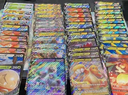 Lot Of 46 jumbo Pokemon cards NM Mewtwo Pikachu Charizard Rapidash And More - Image 1
