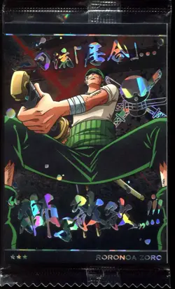 Roronoa Zoro No.5-16 SR One Piece Wafer Bandai Japanese Card - Image 1