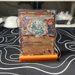 Eiscue ex 042/197 Obsidian Flames Double Rare Holo Pokemon TCG Card NM - Image 1