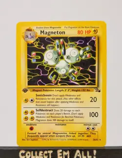 1st Edition Pokemon Fossil WoTC Vintage - Free shipping after first card! - Image 2
