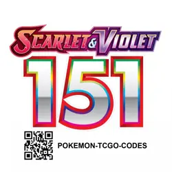 8x Pokemon TCG Online Code Cards - 8 S&V 151 Pack Codes: Fast E-Delivery - Image 1