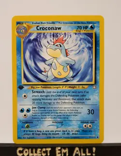 1st Edition Pokemon Neo Genesis Vintage - Free shipping after first card! - Image 4