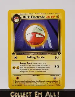 1st Edition Pokemon Team Rocket WoTC Vintage - Free shipping after first card! - Image 2