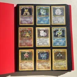Base Set 102/102 1999 100% Complete Master Set [NM-MP] Pokemon Cards Original - Image 1
