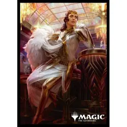 Ensky 80 MTG Card Sleeves Streets of New Capenna SNC Elspeth Resplendent - Image 1