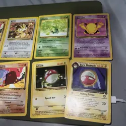 /82 Pokemon Team Rocket Vintage 12 Cards Lot NM & MP - Image 2