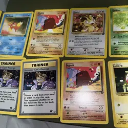 /82 Pokemon Team Rocket Vintage 12 Cards Lot NM & MP - Image 3