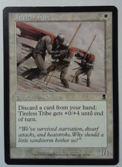Tireless Tribe *Common* Magic MtG x1 Odyssey MP - Image 1