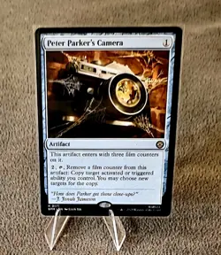Magic The Gathering Peter Parker's Camera 0171 Rare Non-Foil - Image 1