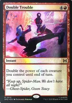 Double Trouble Foil R Marvel's Spider-Man: Eternal-Legal 13 NM - Image 1