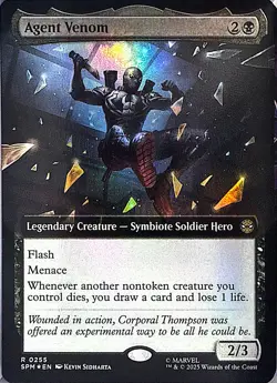 Agent Venom (Extended Art) Foil R Marvel's Spider-Man 255 NM - Image 1