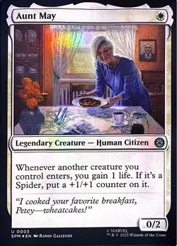 Aunt May Foil U Marvel's Spider-Man 3 NM - Image 1