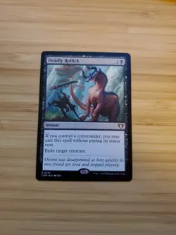 Deadly Rollick (Rainbow Foil) Secret Lair Drop Foil Rare Instant MTG NM - Image 1