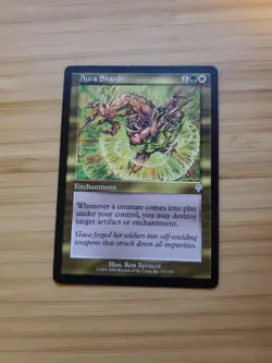 Aura Shards Invasion EX/LP 233/350 MTG Magic the Gathering Enchantment Uncommon - Image 1