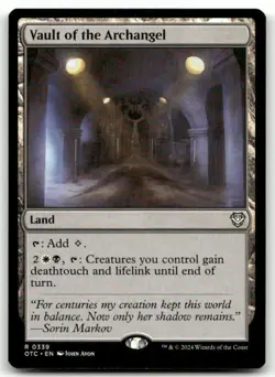 Vault of the Archangel - Commander Outlaws of Thunder Junction MTG NM - Image 1