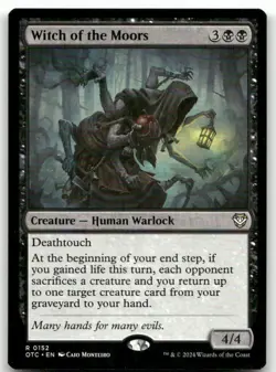 Witch of the Moors - Commander Outlaws of Thunder Junction MTG NM - Image 1