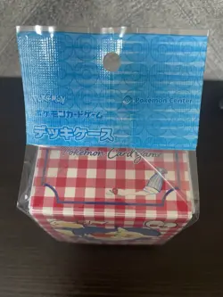 Pokemon Center Pikachu & Heart Deck Box & Sleeves Set Cherubi Cherrim Japan 2024 - Image 5