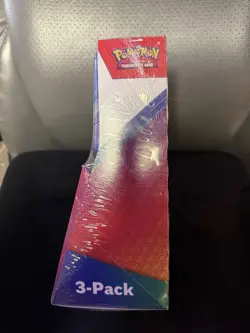 Sam's Club Three Pack Pokemon, Palafin Maushold Tins Sealed Paldean Fates_ - Image 3