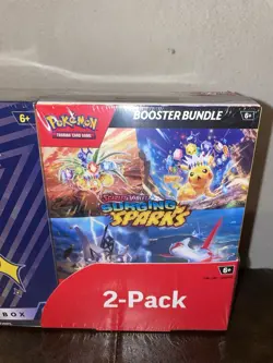 Pokemon TCG Surging Sparks ETB + Booster Bundle Costco Exclusive New Sealed - Image 4