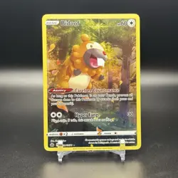 2023 POKEMON BUDOOF #GG29 CROWN ZENITH GALARIAN GALLERY FULL ART - NM - Image 3