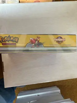 Pokemon sealed tempest gift box sealed vintage deck & 3 booster packs see scans - Image 3